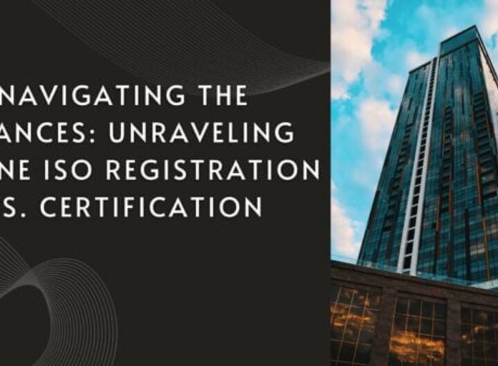 Online ISO Registration vs. Certification