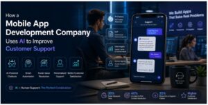 How a Mobile App Development Company Uses AI to Improve Customer Support